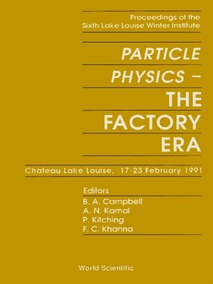 cover image of Particle Physics: the Factory Era--Proceedings of the Sixth Lake Louise Winter Institute